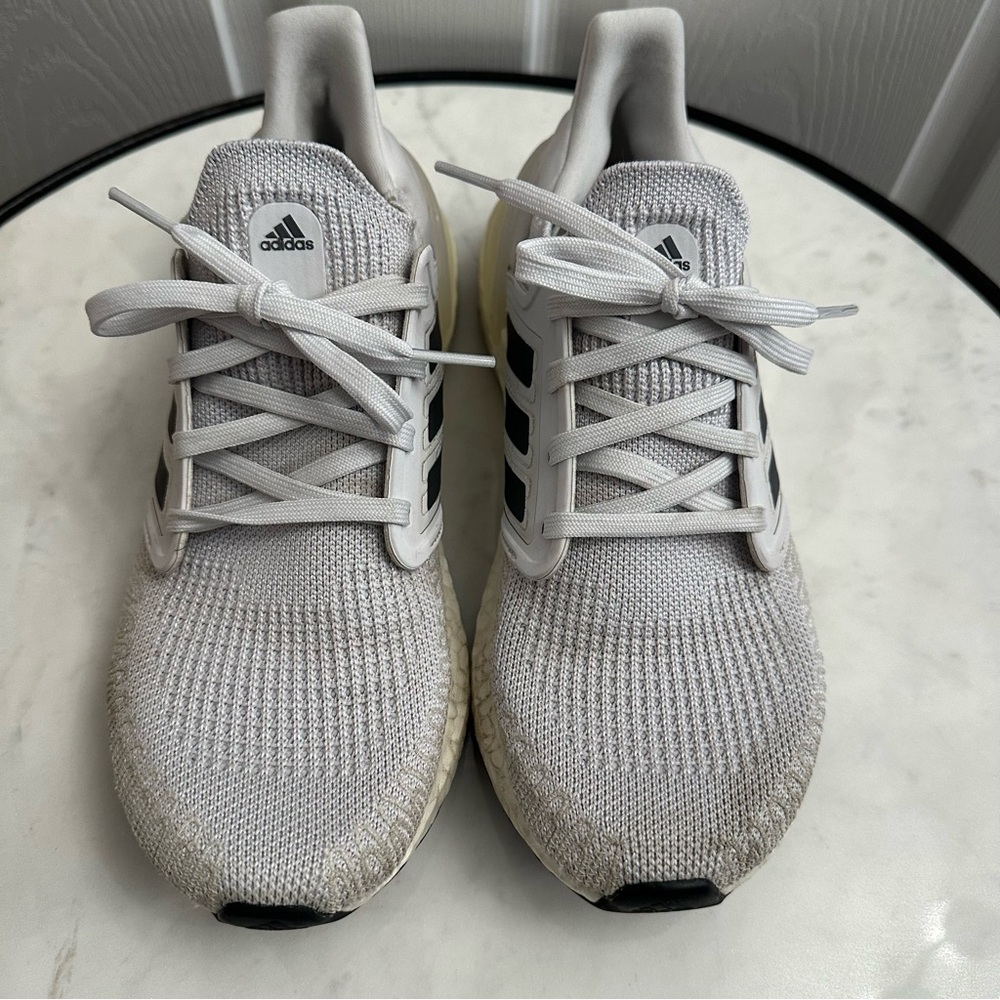 Adidas Women Untraboost Running Shoes Size  7.5 Light Gray and Black.